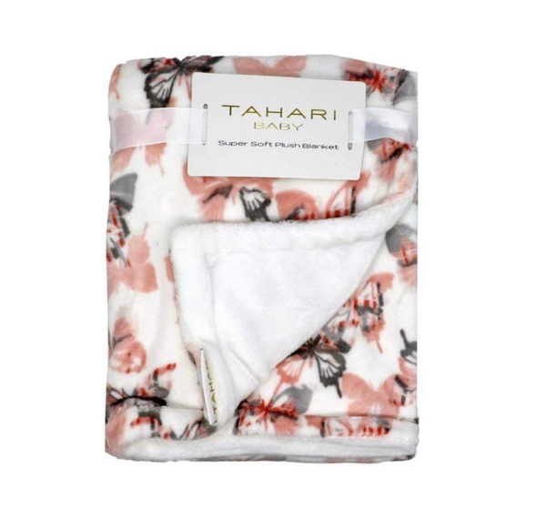 Deken fleece vlinder