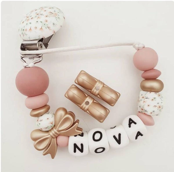 Siliconen “Poppy Flower” speenkoord