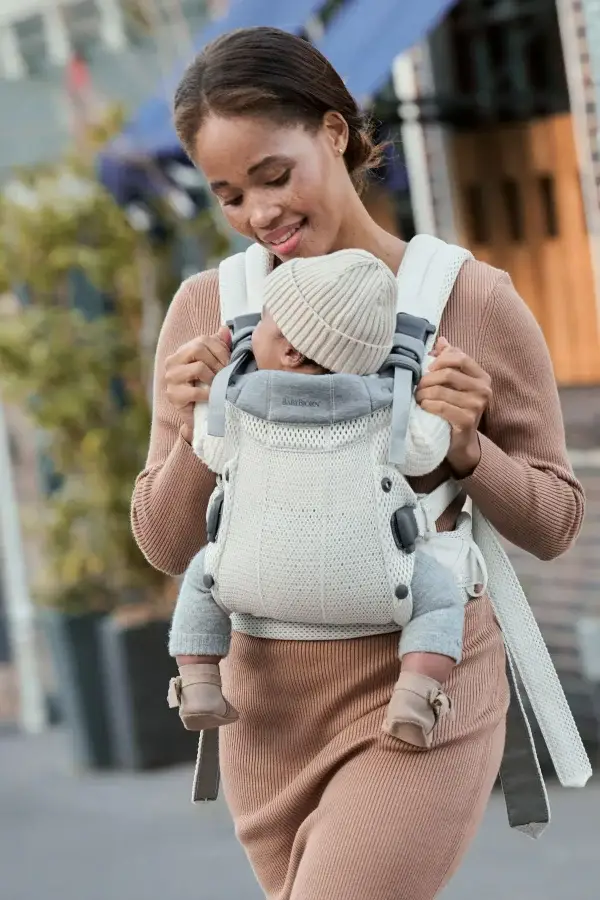 117. Baby bjorn Carrier Harmony 3D mesh Cream
