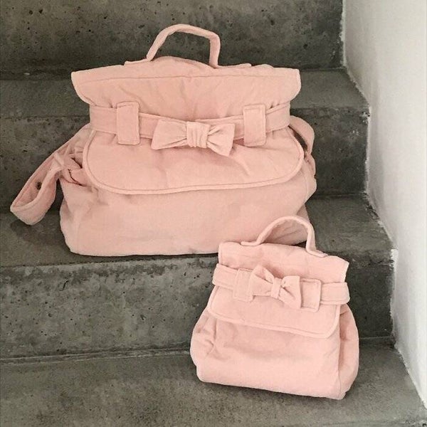 Draagtas met riem en strik