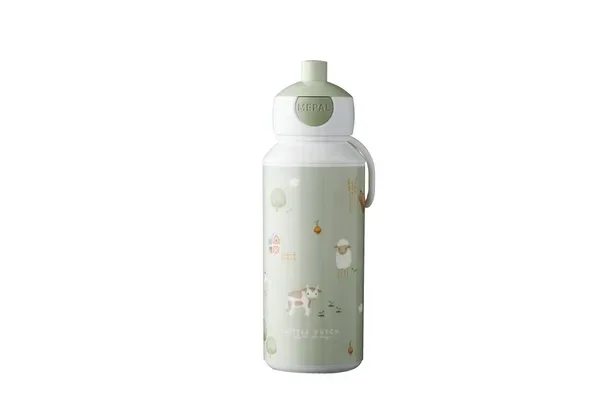 130. Mepal Drinkfles pop-up Campus 400 ml Little Dutch - Little Farm