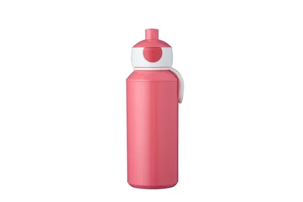 130. Mepal Drinkfles pop-up Campus 400 ml - pink