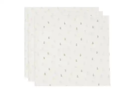 90. Jollein Hydrofiele Doek Small 70x70cm Happy Miffy Nougat (3pack)