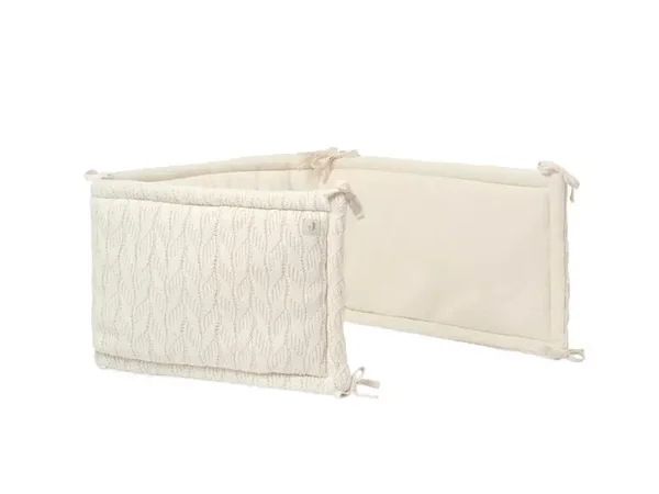 Jollein Bedomrander Spring Knit 180x35cm - Ivory