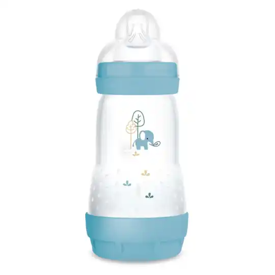 MAM Easy Start™ Anti-Colic 260ml Babyflesje, 2+ maanden, 1 stuk blauw