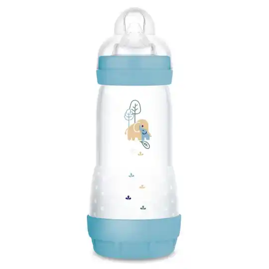 MAM Easy Start™ Anti-Colic 320ml Babyflesje, 4+ maanden, 1 stuk blauw