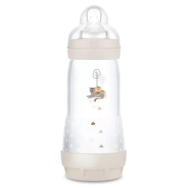 126. MAM Easy Start™ antikrampjes-babyfles 320 ml, 4+ maanden beige