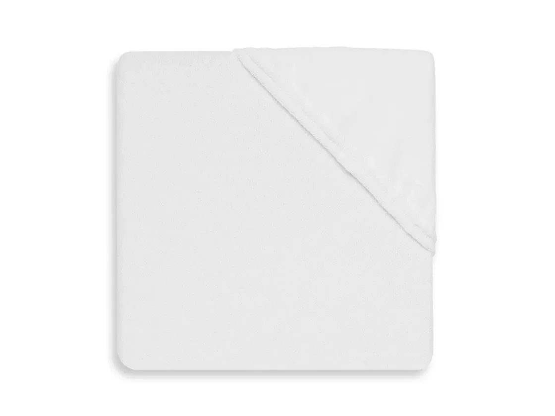 Jollein Hoeslaken Molton Ledikant 60x120cm - Wit