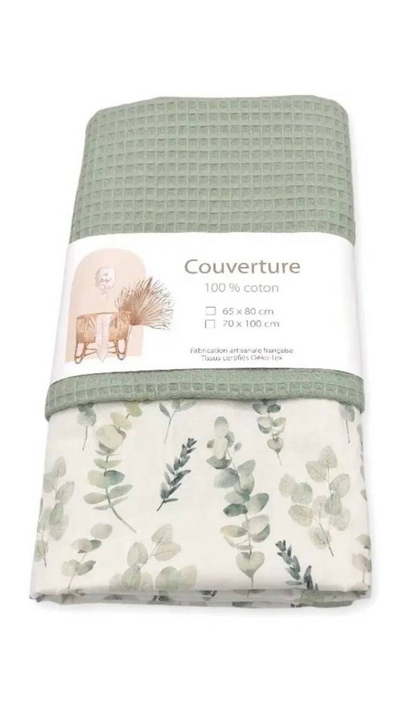 DEKENTJE 65x80 eucalyptus mint