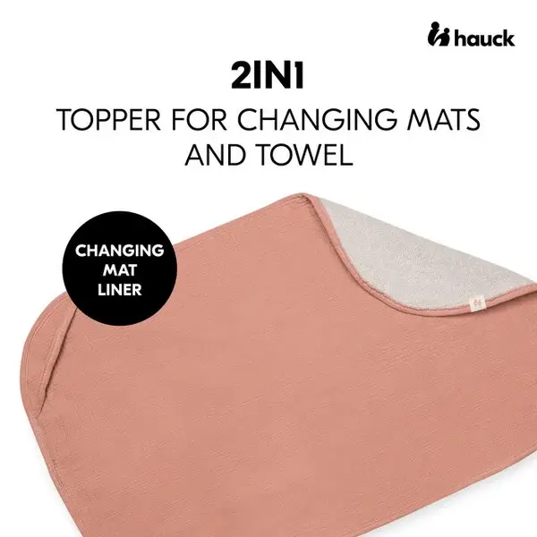 102. Hauck Cover / topper for changing mats such as Change N Clean - Cork