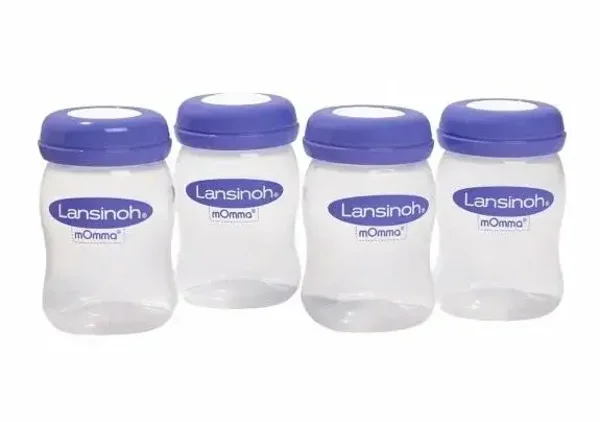 129. Borstvoeding bewaarflesjes 4 stuks - 160ml