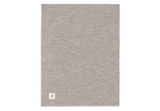 Jollein Deken Ledikant Weave Knit Merino wool - Funghi