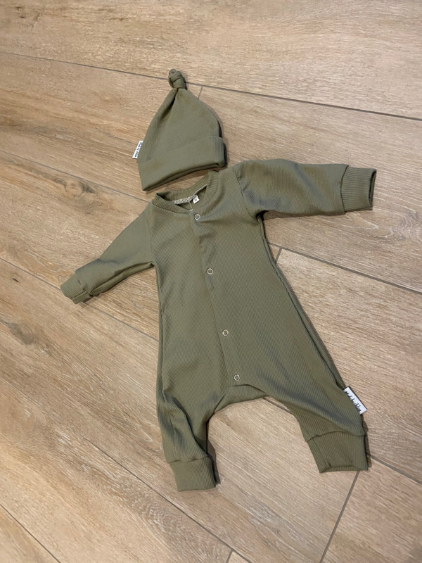 HANDMADE boxpakje kaki