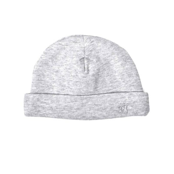 Poetree Baby mutsje Light Grey Melange