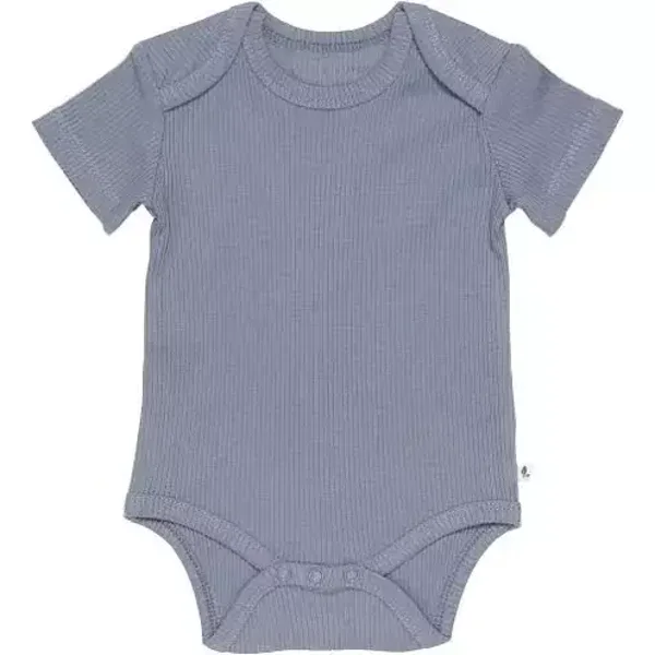 Little dutch Romper korte mouw Rib Blue