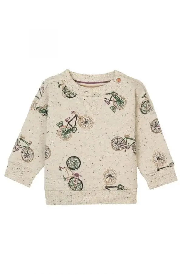 134. Noppies Baby Sweater Garidech - Fog Maat 62