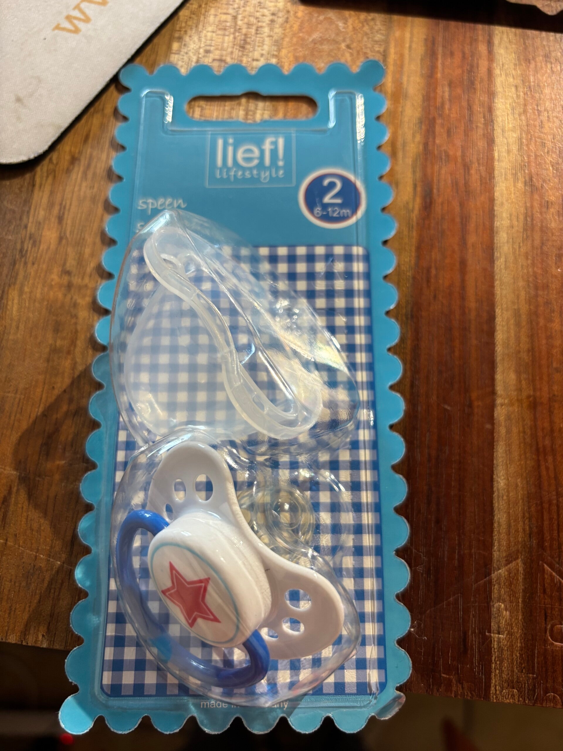 Lief! Fopspeen - blue