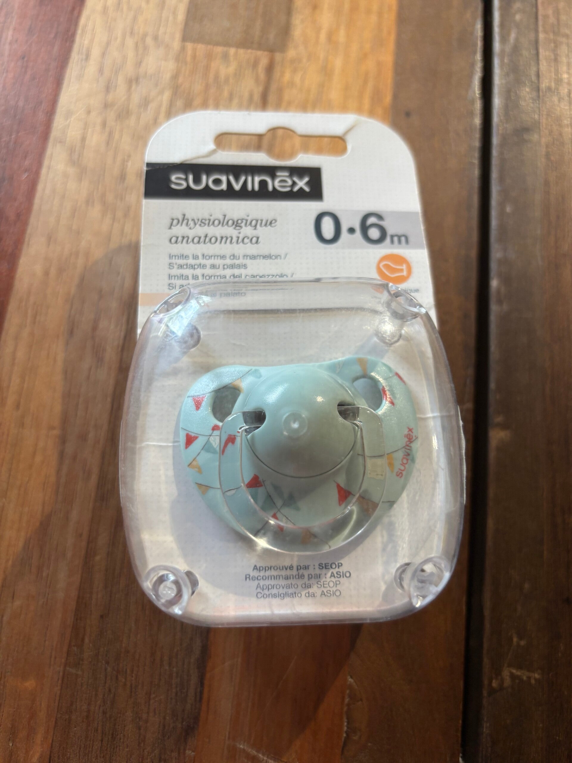 Suavinéx  0-6M speen vlaggetje