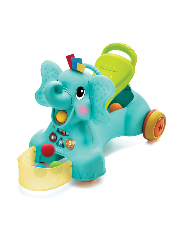 B-Kids - 3-in-1 Ride On Elephant