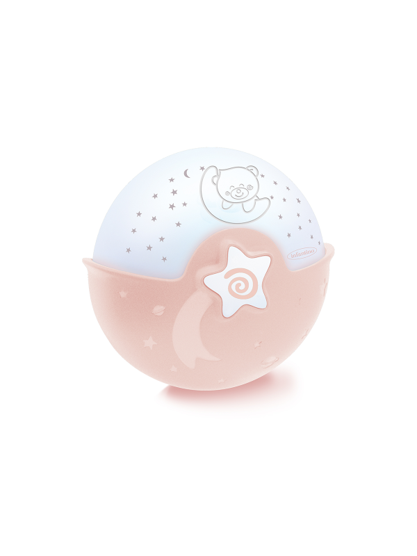 122. Infantino - WOM - Soothing Light & Projector - Dusty Pink