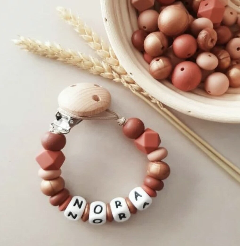 Siliconen  “Bricks” speenkoord