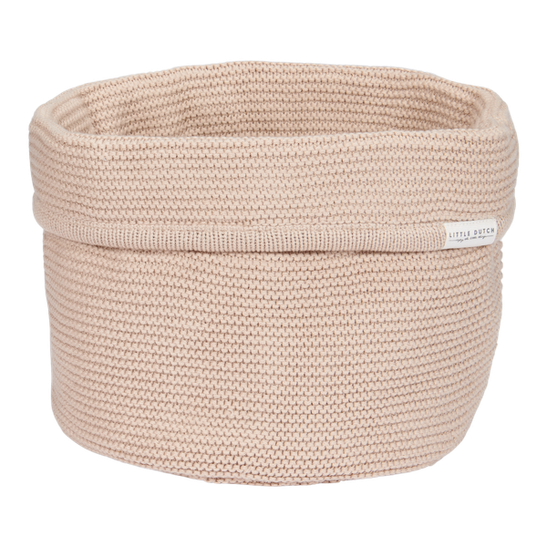 Little dutch Gebreid commodemandje rond Beige