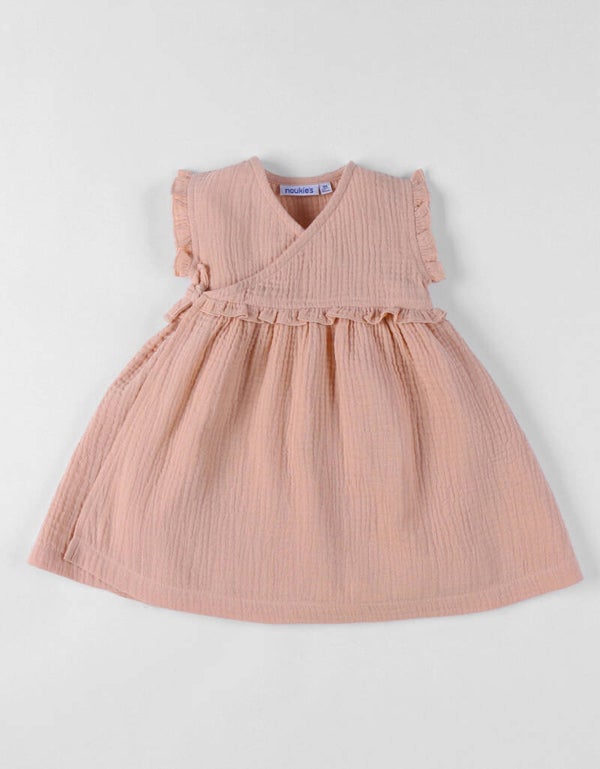 Noukie's Wikkeltuniek van katoenen mousseline