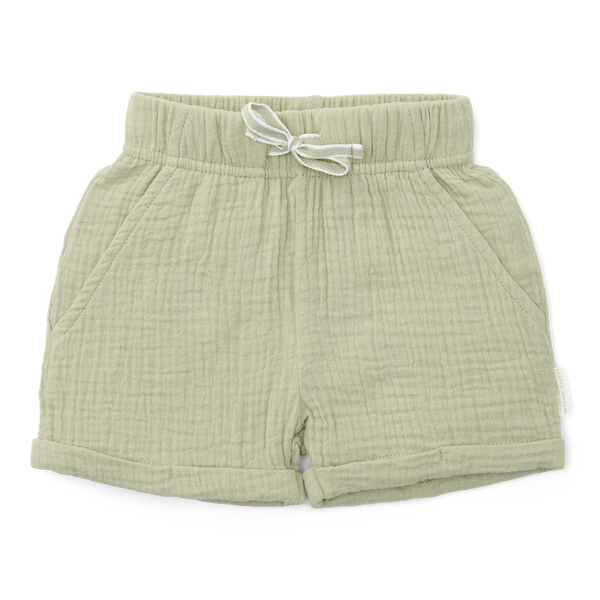 Little dutch Korte broek mousseline Grass Green