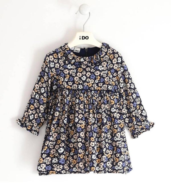 Dress longsleeve bloemetjes