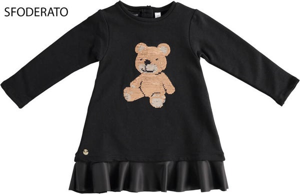 Dress zwart beertje 30 MAAND