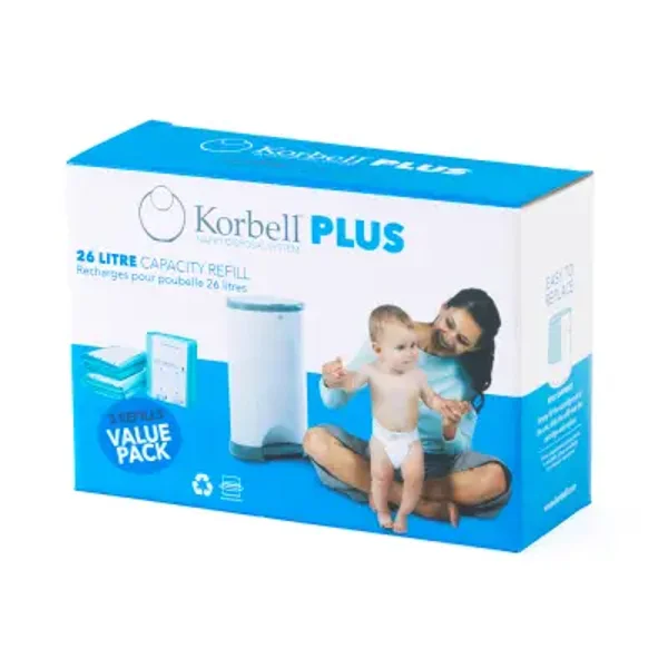 76. Korbell - KORBELL PLUS refill, 3 Pack 26L