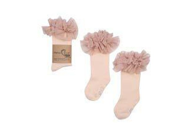 KNIEKOUSEN TUTU VENICE ROSE MAAT 0-1