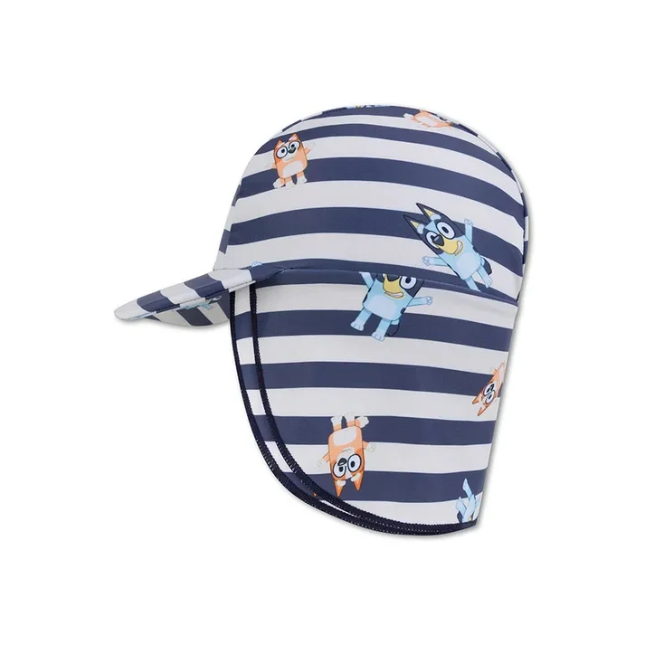 Swim Essentials Bluey | Blauw/Wit UV Zonnepetje