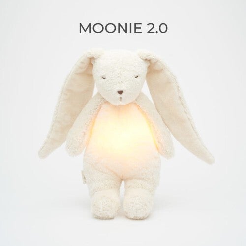 MOONIE 2.0 POLAR - ORGANIC HUMMING BUNNY WITH A LAMP