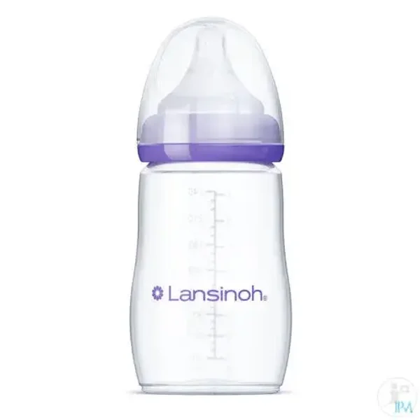 128. Lansinoh Zuigfles Met Speen Natural Wave 240ml