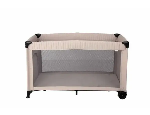 47. Little dutch Logeerbed in tas beige