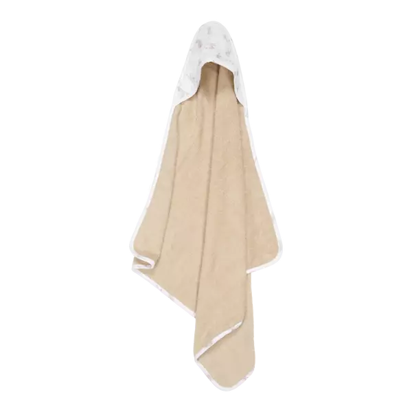 44. Little dutch badcape baby bunny 75x75cm