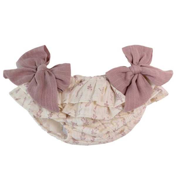 Baby Gi bloomers with bow lily
