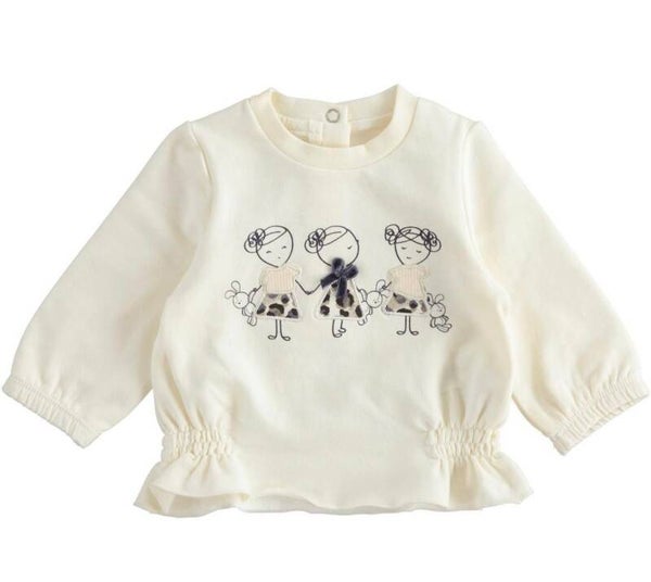 Longsleeve ballerinas