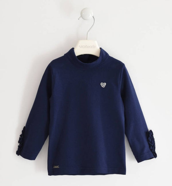 Longsleeve donkerblauw 18 MAAND