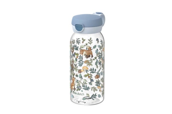 Mepal Campus drinkfles met flipdop 600 ml Little Dutch - Forest Friends