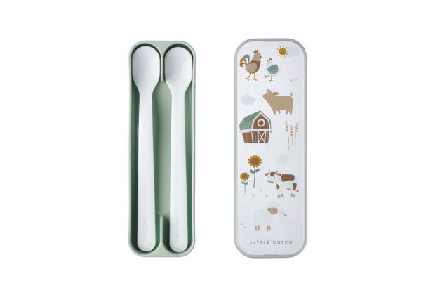 Mepal Babylepel Mepal Mio set van 2 Little Dutch - Little Farm