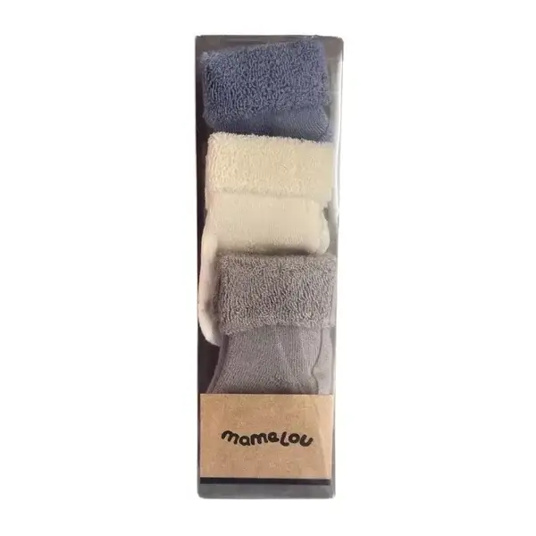 109. MAMELOU - SOKJES (3) - Tradewinds/ivory/grey maat 15-18
