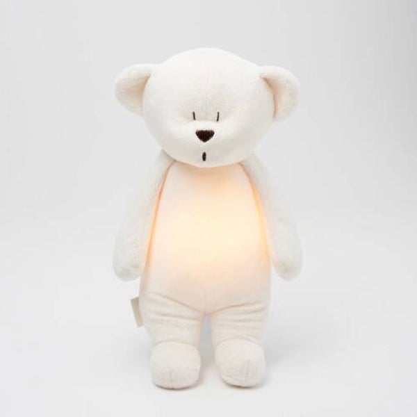 132. MOONIE 2.0 CREAM - HUMMING BEAR WITH A LAMP