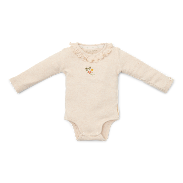 Little dutch Romper lange mouw Sand melee