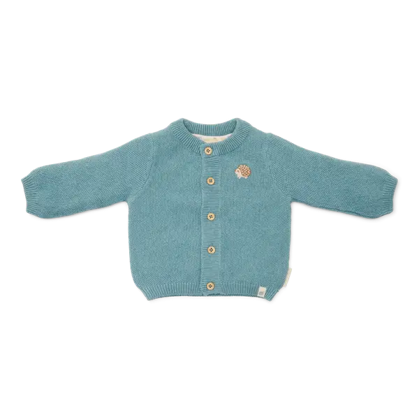 109. Little dutch gilet blue egel maat 50