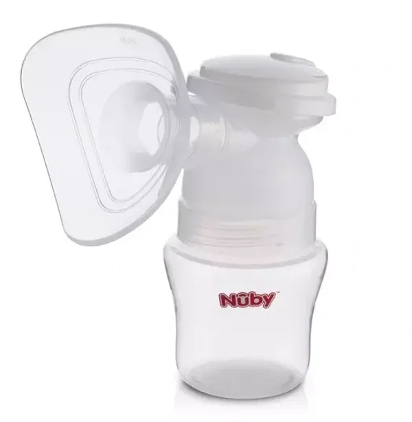 4. afkolfset nuby elektrische borstpomp dubbelzijdig