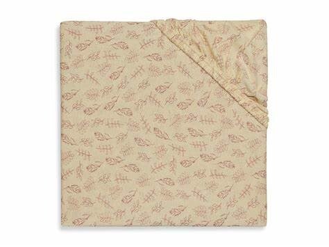 Jollein Jollein  hoeslaken park 75x95cm Meadow - rosewood