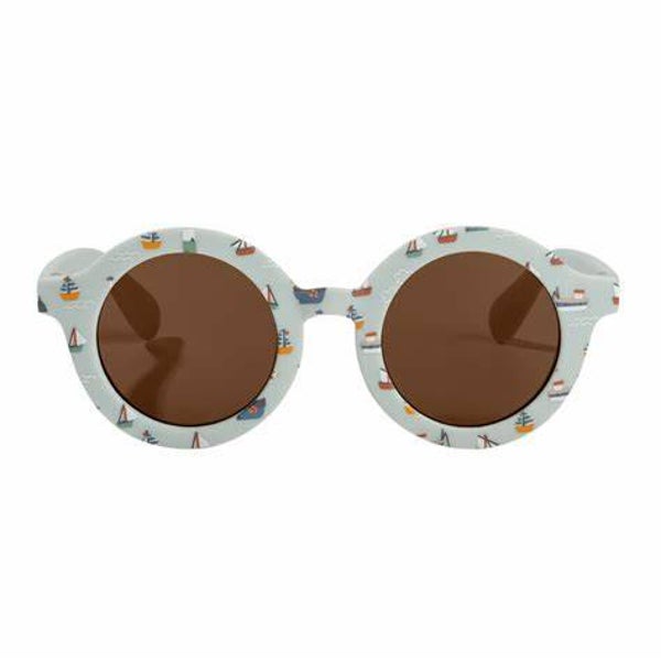 Little dutch Kinderzonnebril Rond Sailors Bay Blue1