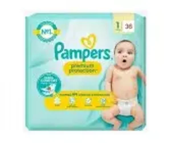 142. Pampers Premium Protection Maat 1 Luiers 36st